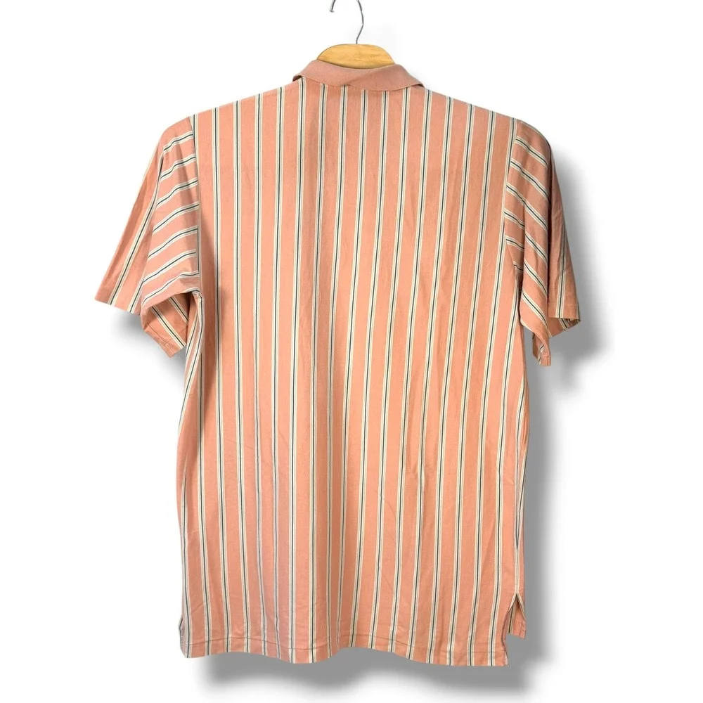 Polo Ralph Lauren Polo Shirts Mens XL Multicolor Striped‎ Vintage 90s Bundle 2pk